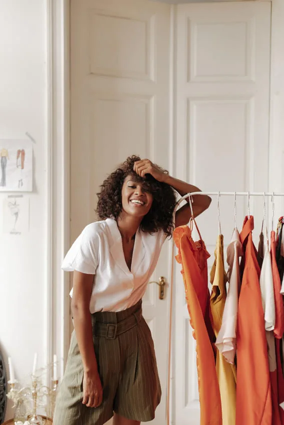 clean out closet when bored at home